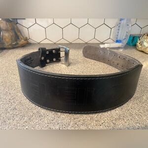 Eleiko leather weightlifting belt